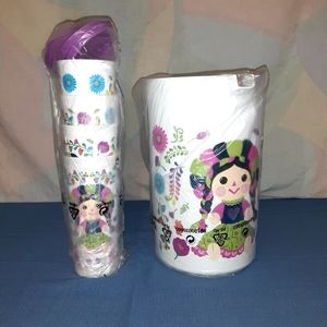 Tupperware Jumbo Jug w/Cups